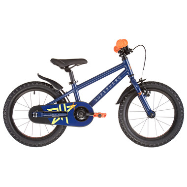SERIOUS SUPERHERO 16" Kids Bike Blue 2023 0